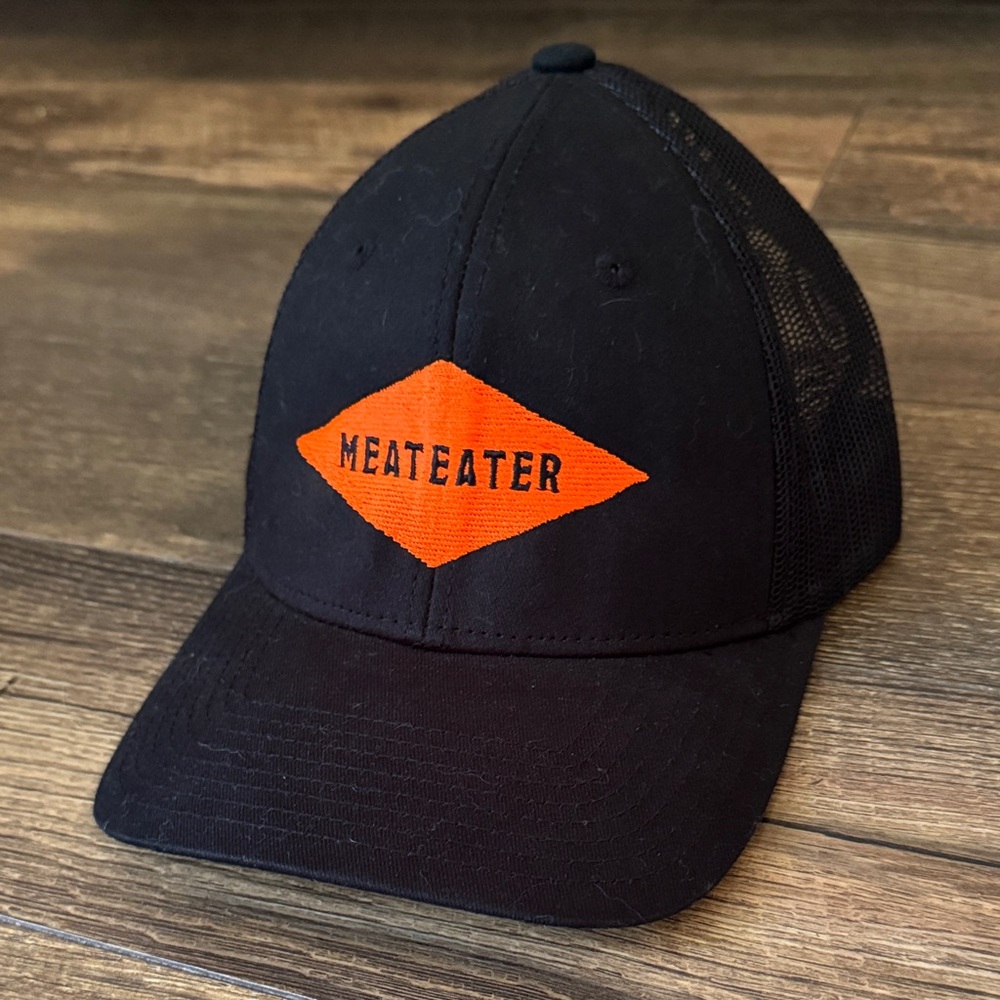 Meateater Black and Orange Cap